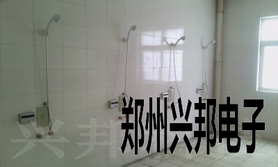 感應卡考勤、水控、售飯系統在武漢新世紀制冷工業有限公司安裝現場